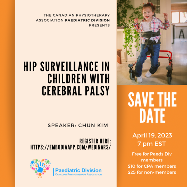 Hip Surveillance in Children with Cerebral Palsy - Canadian ...